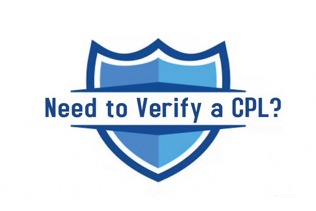 verify a cpl logo
